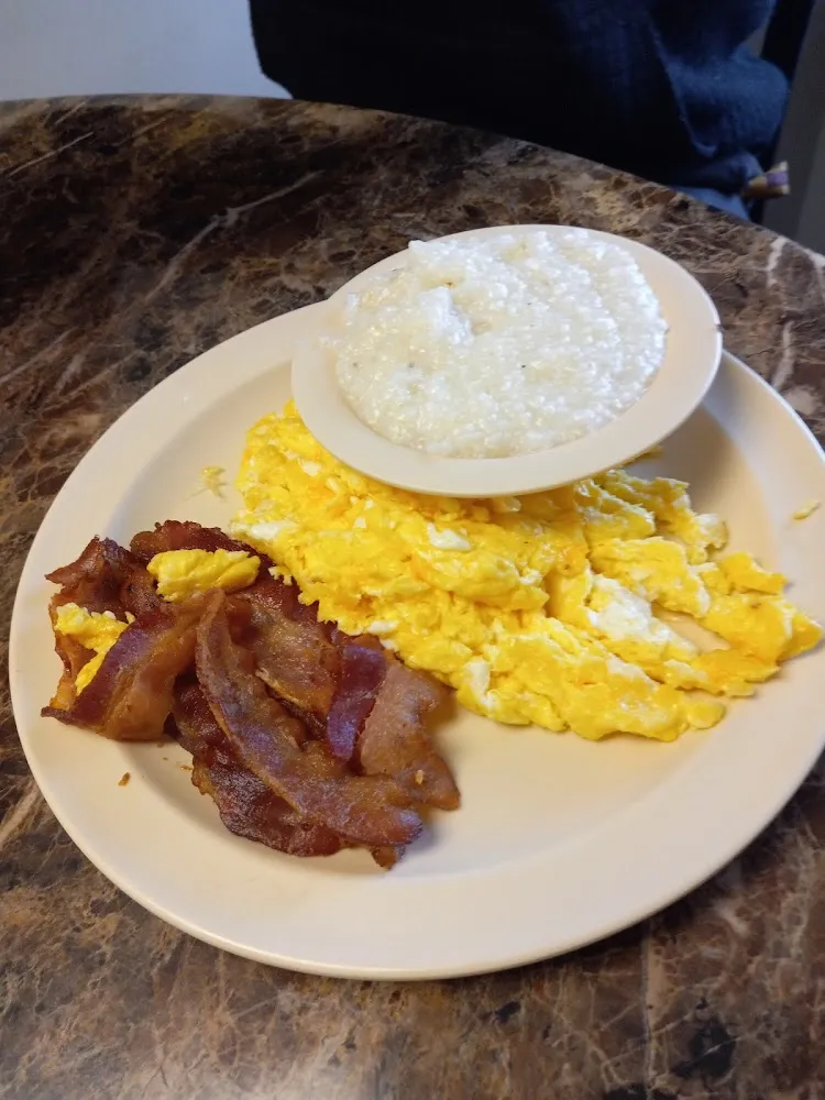 Bacon or Sausage Omelette