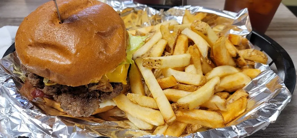 Belly Buster Burger & Fries