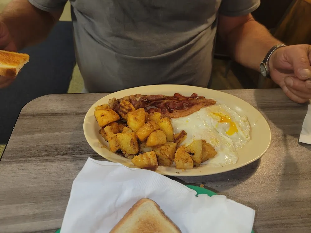 Eggs Bacon Home Fries
